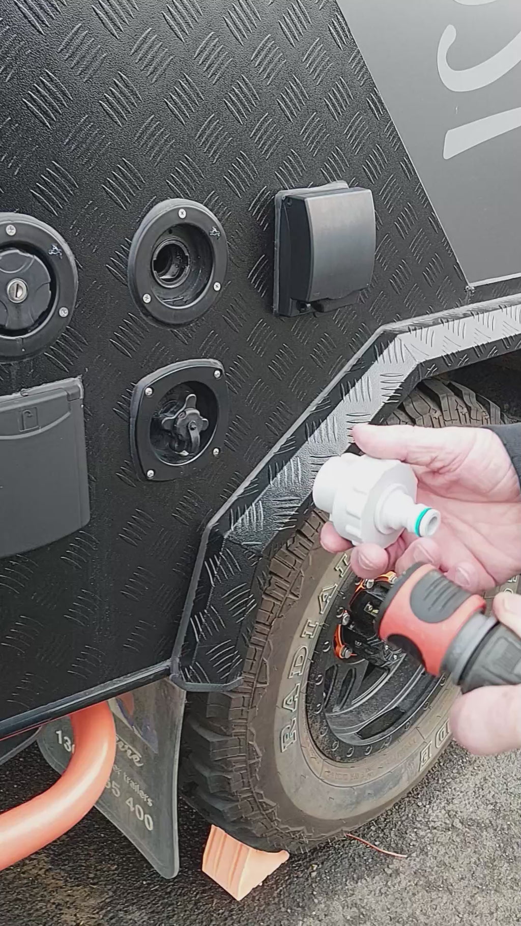 Caravan Water Filler Attachment