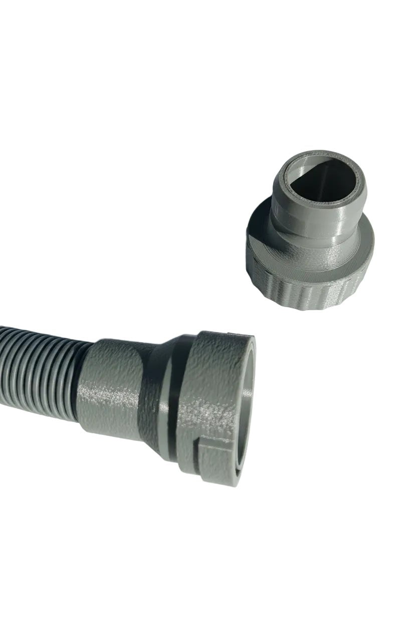 Quick connect waste fitting for slide out kitchen including 1m of hose - Forward Thinking Concepts
