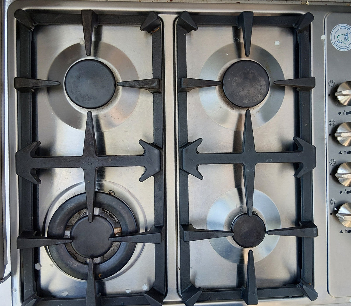 SLIDE OUT KITCHEN GAS RING RETAINERS (tapered supports) - Forward Thinking Concepts